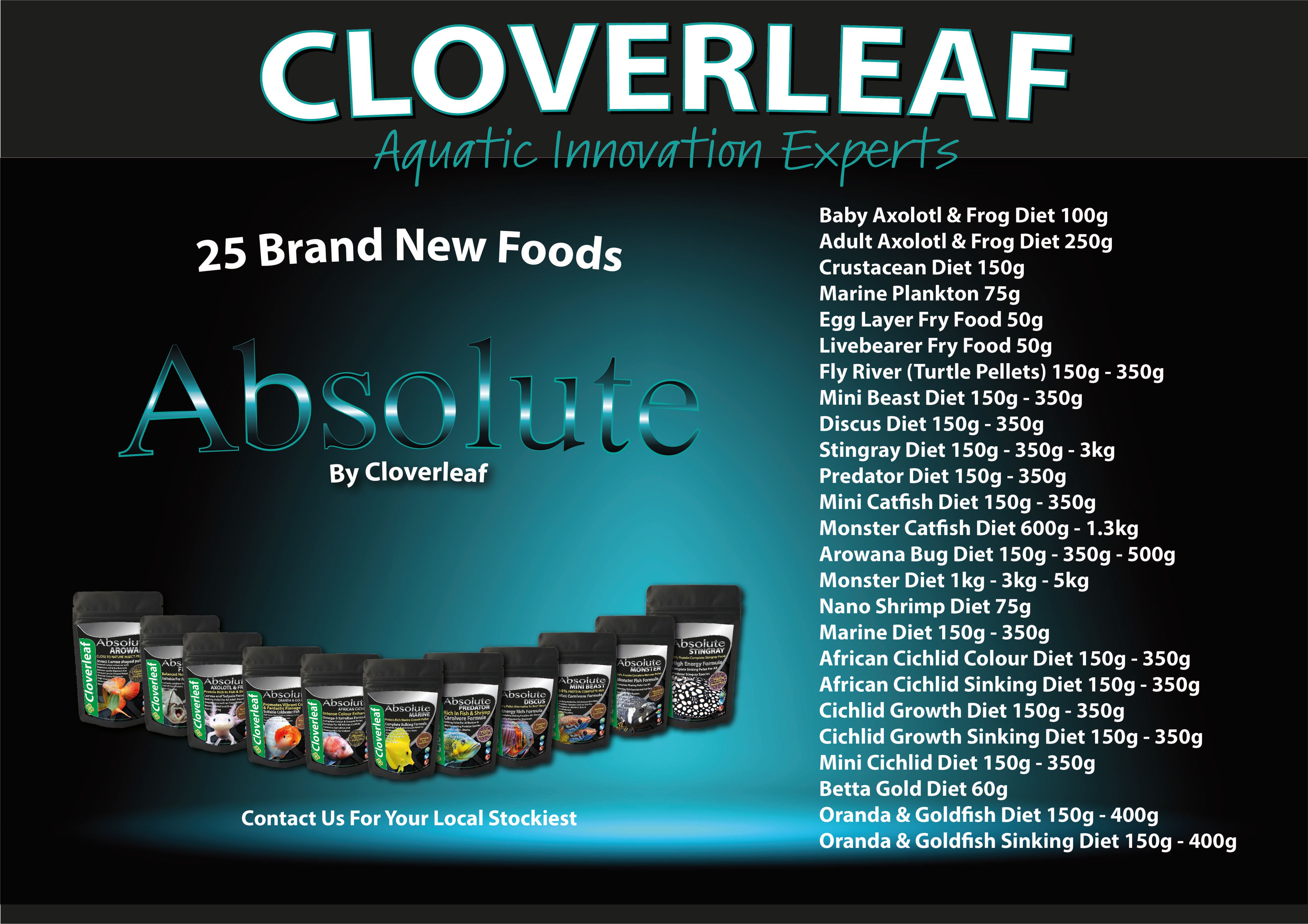 Cloverleaf Absolute Species Specific Feeds